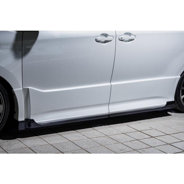 M'z SPEED サイドステップ 塗り分け塗装 (070/202) FRP ノア ZRR80W Z...