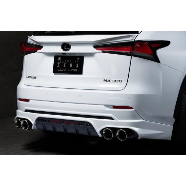 M'z SPEED リアアンダースポイラー 未塗装 FRP レクサス NX300 AGZ10 AGZ...