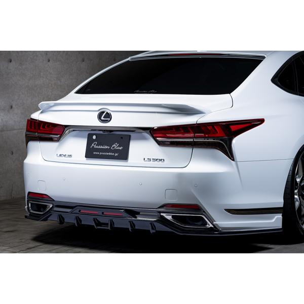 M'z SPEED リアアンダースポイラー 未塗装 FRP レクサス LS500 VXFA50 VX...