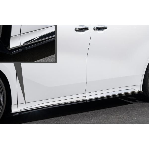 M'z SPEED サイドステップ ブラック(202) ABS アルファードハイブリッド AYH30...