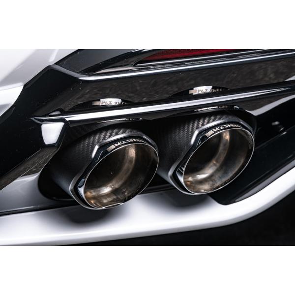 M'z SPEED エキゾーストカッター (MZ94) カーボン レクサス LC500h GWZ10...