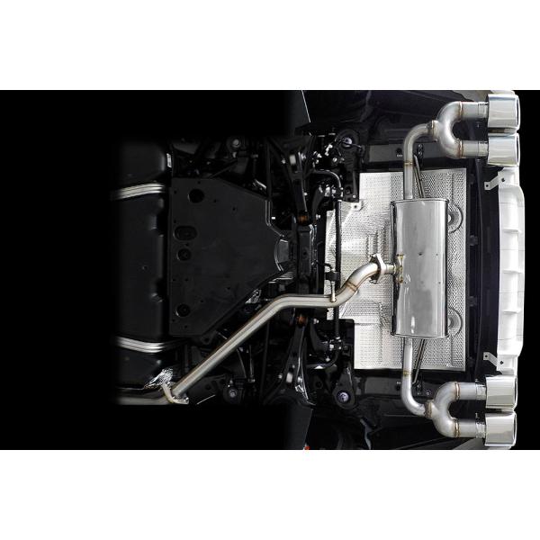 M'z SPEED エキゾーストシステム 左右4本出し (MZ100) チタン レクサス NX350...