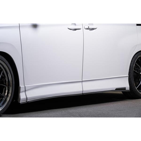 M'z SPEED サイドステップ 塗分塗装(070/BK) AES ヴォクシー 90系 R4.1〜...