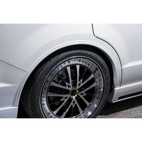 M'z SPEED リアフェンダーモール つや消しブラック AES ステップワゴン RP6 RP7 ...