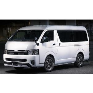 M'z SPEED 2点キット 塗り分け塗装 (209/BK) AES ハイエースバン GDH211...