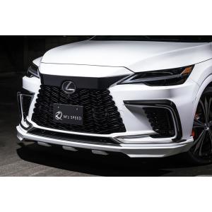 M'z SPEED フロントグリルガーニッシュ ピアノブラック ABS(表面