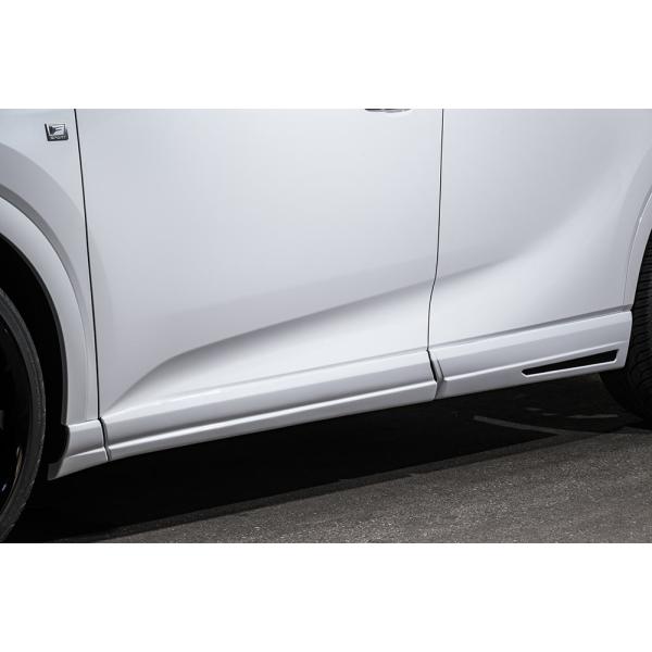 M'z SPEED サイドステップ つや消しブラック AES レクサス RX500h TALH17 ...