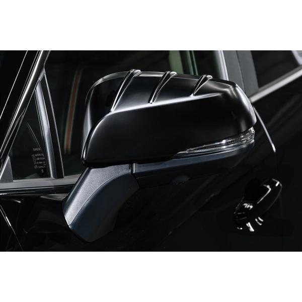 M'z SPEED ドアミラーカバー 未塗装 3Dプリンター出力 樹脂粉末焼結品 RAV4 AXAH...