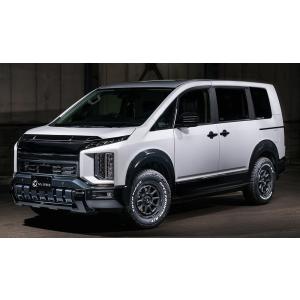 M'z SPEED 2点キット ピアノブラック ABS(表面アクリル) デリカD:5 CV1W R8...