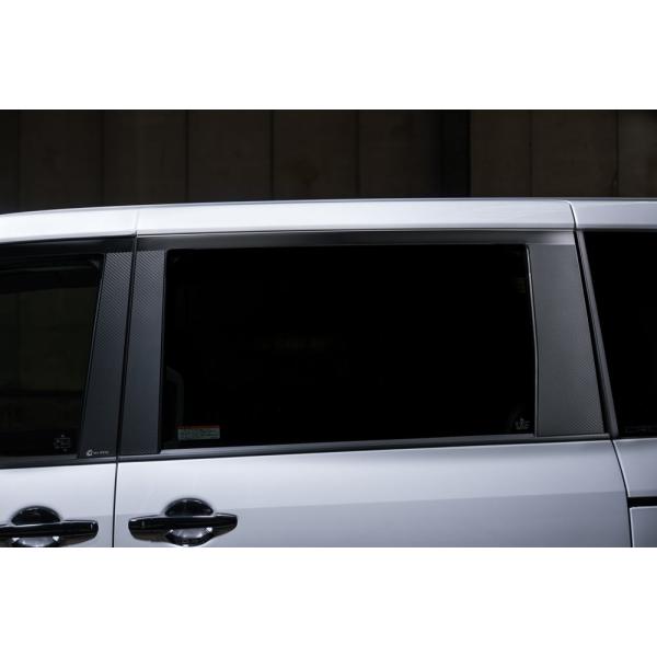 M'z SPEED ピラーパネル カーボン AES デリカD:5 CV1W R8.1〜 クロスライン...