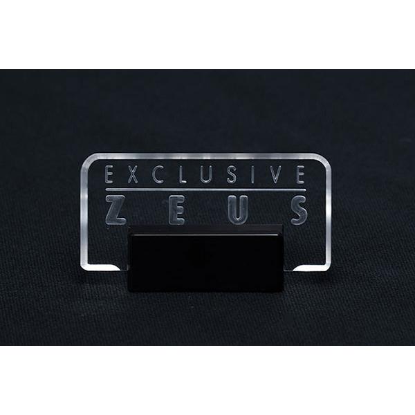 M'z SPEED アクリルロゴプレート ZEUSロゴ
