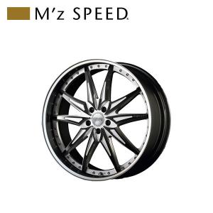 M'z SPEED juno Babel 20×8.5J PCD114.3 5H +45 ポリッシュ/ブラック