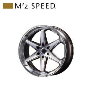 M'z SPEED juno Babel 20×8.5J PCD114.3 5H +45 ポリッシュ/ブラック
