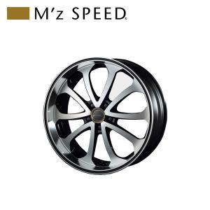 M'z SPEED Julia FullThrottle 18×7.5J PCD100 +48 マットブラック