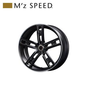 M'z SPEED Julia 555 MONOBLOCK 20×8.5J PCD120 5H +48 マシニング/マットブラック 20インチ 鋳造1ピースアルミホイール 1本｜auto-craft