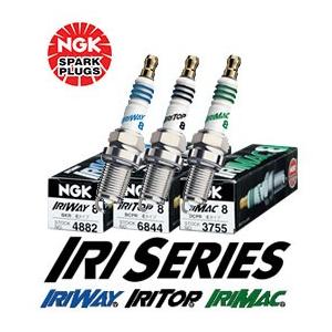 [NGK] イリシリーズプラグ IRITOP 熱価7 (1台分セット) 【スカイライン [BNR32] (GT-R) H1.8~H7.1 [RB26DETT] (ターボ) 2600】