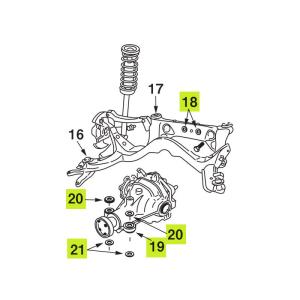 nismo ニスモ 強化ブッシュ デフマウントブッシュキット 1台分キット（No. 18〜21） シルビア S14｜auto-craft