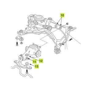 NISMO NISMO(ニスモ) リアAアームブッシュ スカイラインGT-R BNR34