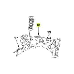 NISMO nismo ニスモ リヤAアームブッシュ(補修部品) 55550-RS590用 1個