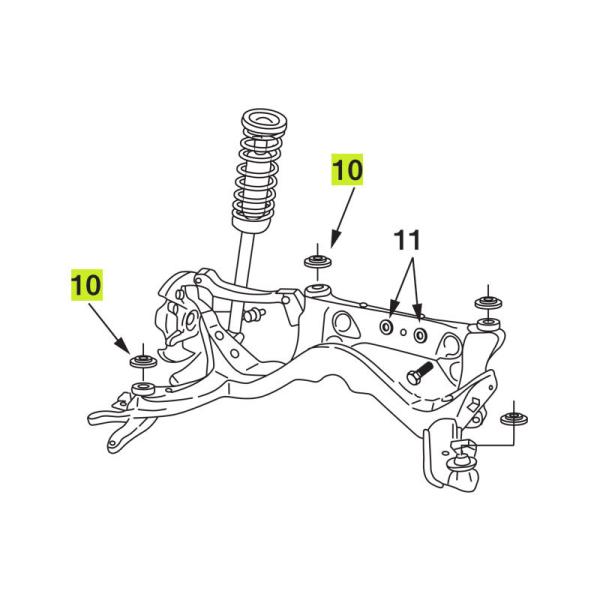 nismo ニスモ 強化ブッシュ リヤサスペンションマウントブッシュ 1個 スカイラインGT-R B...
