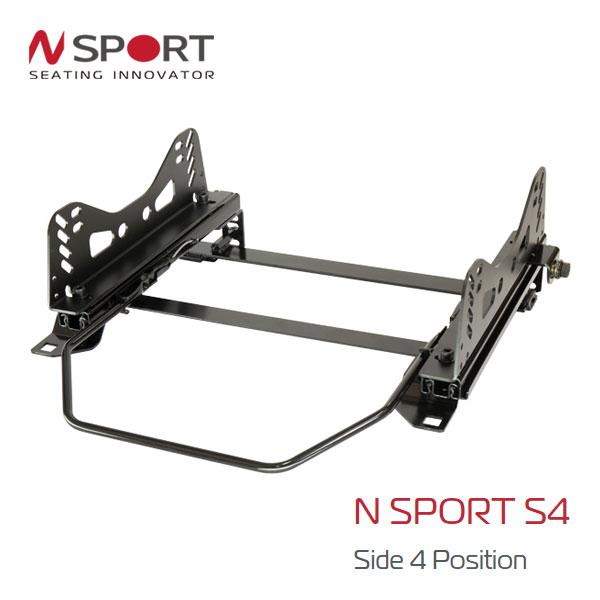 N SPORT シートレール 右席用 S4タイプ LAND ROVER ディスカバリー2 LJR L...