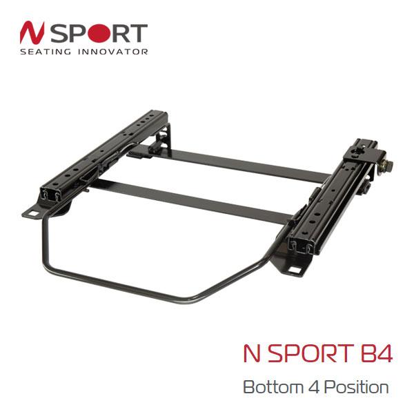N SPORT シートレール 右席用 B4タイプ アコード CD CE CF2 CF1 クーペ除く ...