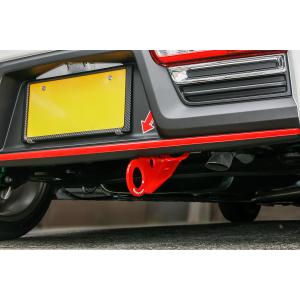 モンスタースポーツ リヤゲートガーニッシュ C-FRP平織 アルト