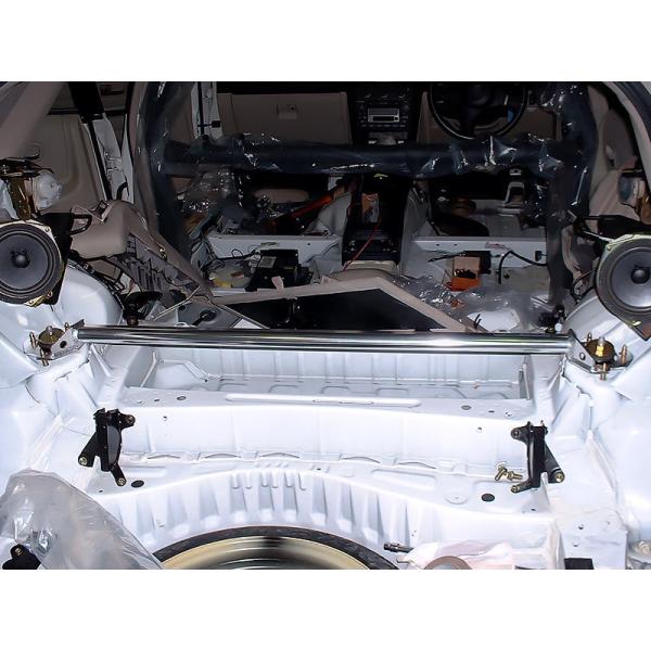 OKUYAMA オクヤマ CARBING ストラットタワーバー リア タイプR アルミ製 アルテッツ...