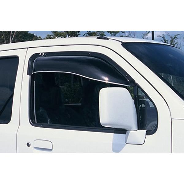 OXバイザー オックスバイザー ブラッキーテン フロント用 左右セット ワゴンR MC11S MC2...