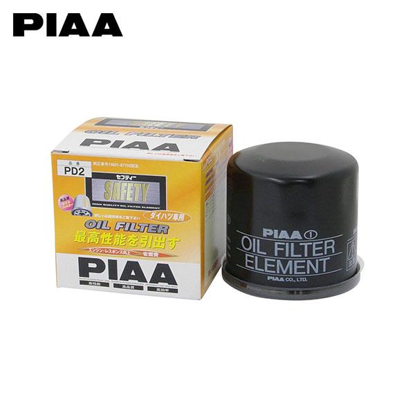 PIAA ピア PD2 オイルフィルター タント LA650S LA660S R1.7〜R2.6 K...