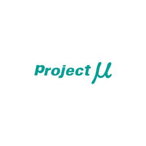 Project Mu プロジェクトミュー オリジナルステッカー Projectμ ヌキ文字 グリーン 30x100mm SG-01｜オートクラフト
