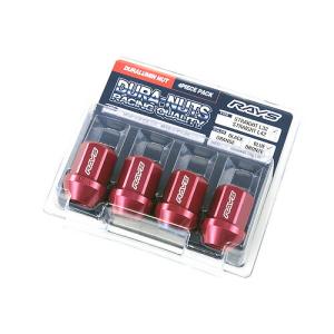 RAYS レイズ ロック＆ナットセット M12×P1.25 ブラック (4H用 16本