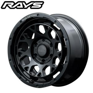RAYS レイズ TEAM DAYTONA チームデイトナ M6 Matte Black (BPL) 18