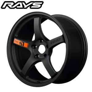 RAYS レイズ gramLIGHTS グラムライツ 57CR SPEC-D Matte super dark gunmetal (AZZ) 18×7.5J 5H PCD100 +50 アルミホイール1本｜auto-craft