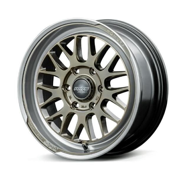 RAYS レイズ ホムラ HOMURA 2X9L-RA Grace Gold/Rim DMC (XD...