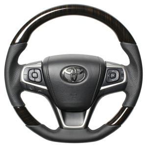 REAL/レアル ステアリング ウッド［プレミアムシリーズ］TOYOTA