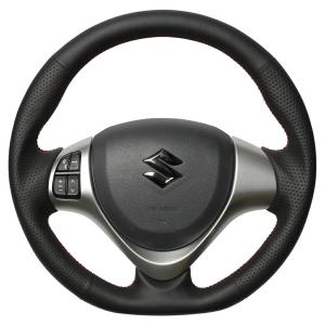 REAL プレミアムブラックウッドステアリング ジムニーJB23W-5〜9型