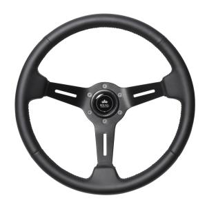 レアル(REAL) スポーツ ディープタイプ 汎用ステアリング オールレザー