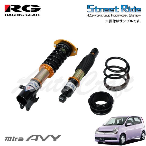 RG レーシングギア 車高調 SRダンパー タイプK2 減衰力15段調整式 ミラアヴィ L250S ...