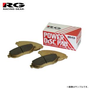 RG レーシングギア パワーディスクブレーキパッド タイプ80R 1台分セット インプレッサ GF8 H7.10〜H8.8 EJ20 グラベルEX