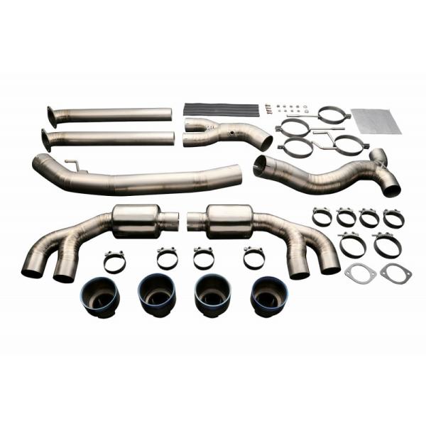 RSE リアルスピードエンジニアリング フルチタンマフラー (クアッド) GT-R R35 VR38...