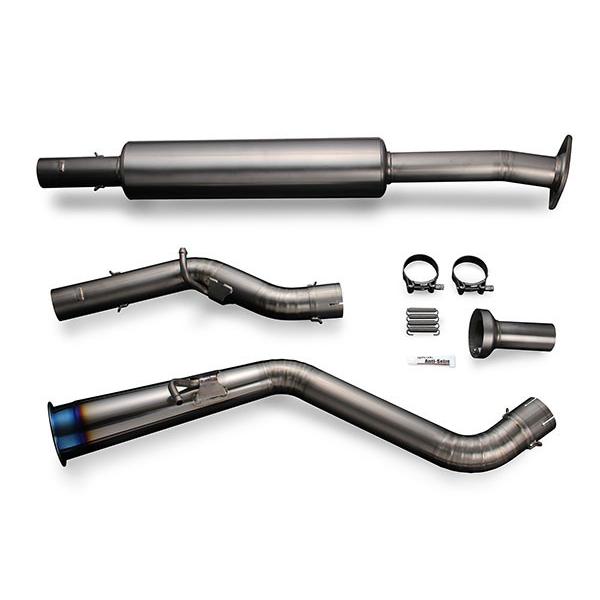 RSE リアルスピードエンジニアリング フルチタンマフラー シングル タイプ60R 86 ハチロク ...