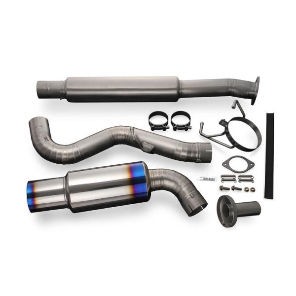 RSE リアルスピードエンジニアリング フルチタンマフラー シングル タイプ80 86 ハチロク Z...