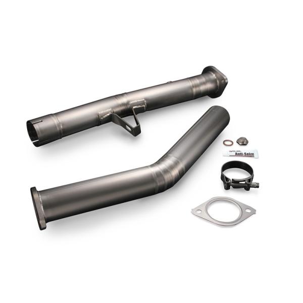 RSE リアルスピードエンジニアリング フルチタン触媒ストレートパイプ タイプ60 BRZ ZC6 ...