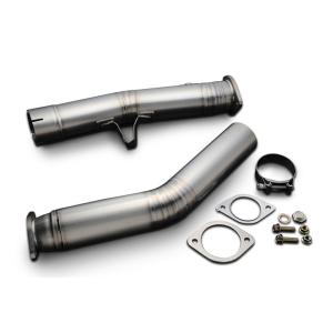 RSE リアルスピードエンジニアリング フルチタン触媒ストレートパイプ タイプ80 BRZ ZC6 ...