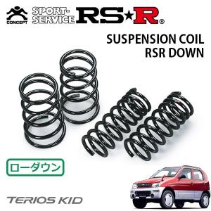 RSR ダウンサス 1台分セット テリオスキッド J111G H10.10〜H12.1 4WD