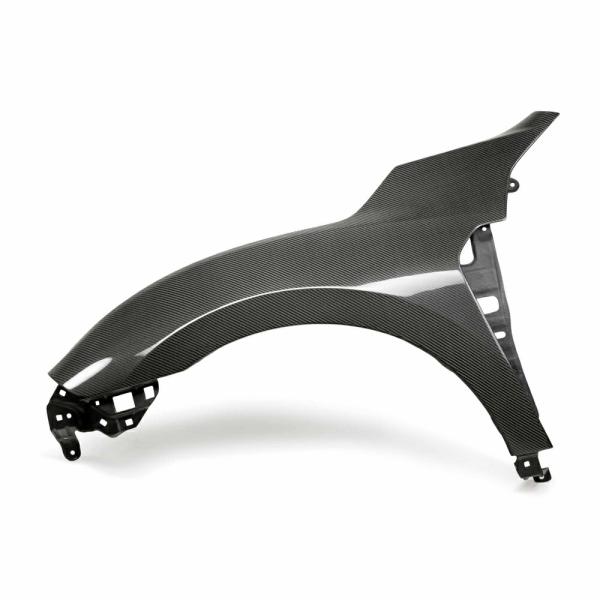 SEIBON カーボンフロントフェンダー 純正形状 光沢仕上げ ホンダ シビック FK8 2017〜...