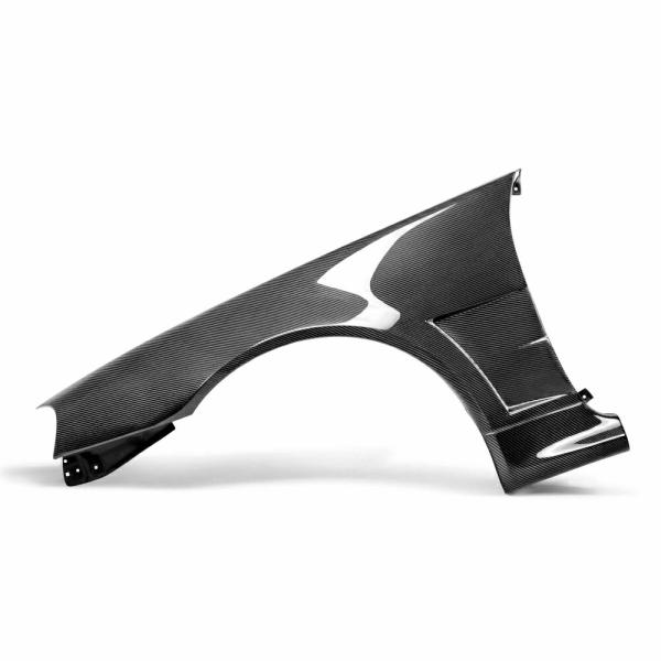 SEIBON セイボン カーボンフロントフェンダー 10mmワイド NSMスタイル 光沢仕上げ スカ...