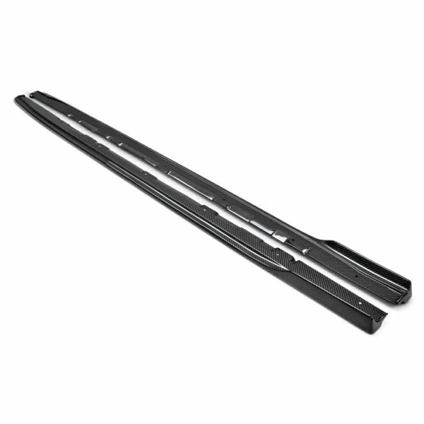 SEIBON セイボン カーボンサイドスカート MBスタイル 光沢仕上げ WRX S4 VAG H2...