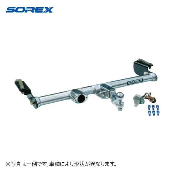 SOREX ソレックス ステンレスヒッチメンバー Cクラス ヴォクシー AZR65G 4WD グレー...